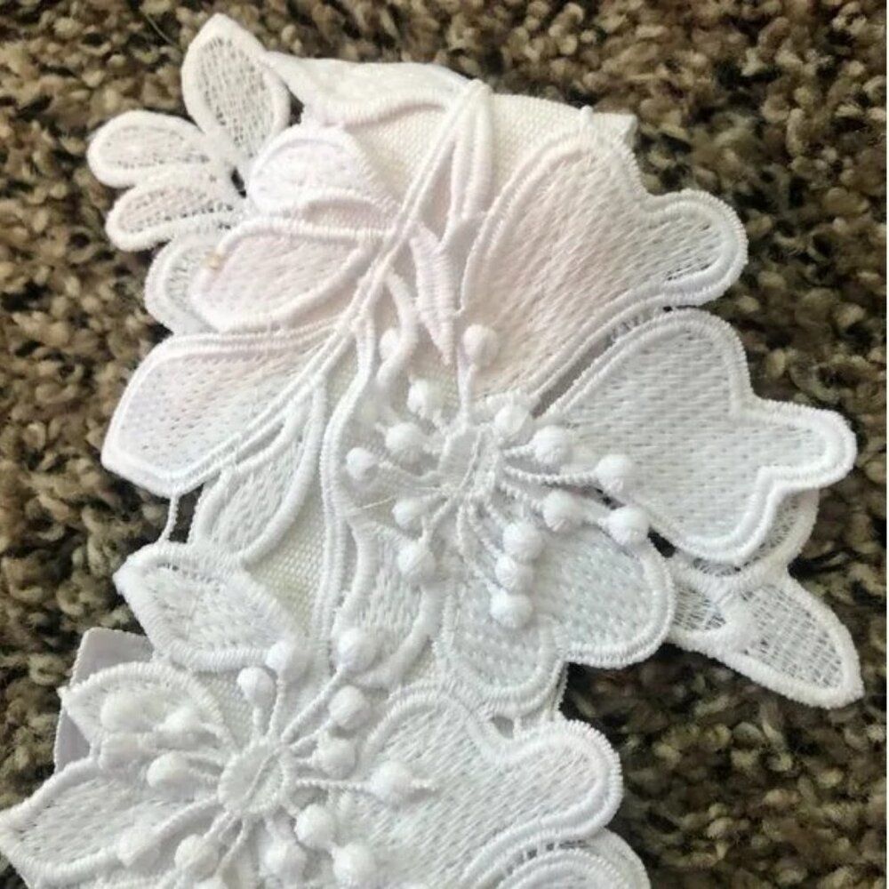 Colleen Lopez One-Shoulder Top with Applique Navy - Picture 6 of 7